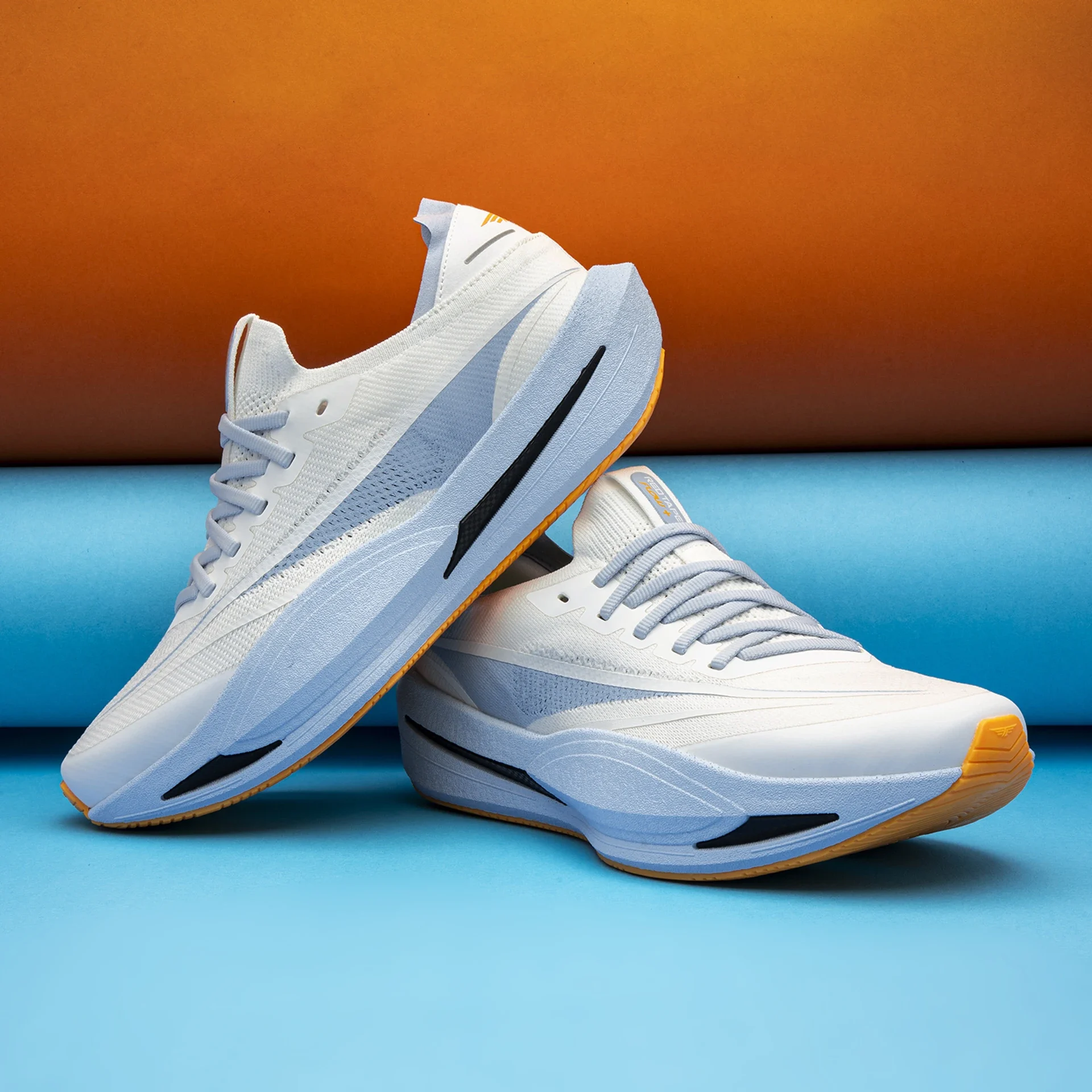 White Lightweight Running Shoes